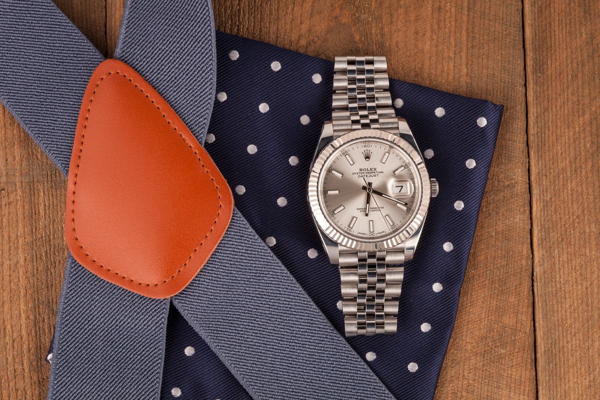Rolex Datejust 41 ref. 126334 - Silver Dial White Gold Rolex Datejust 41mm Most Popular 126334 Silver Dial Jubilee Bracelet Oystersteel