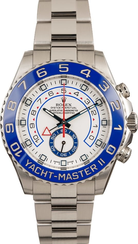 rolex yacht master case size