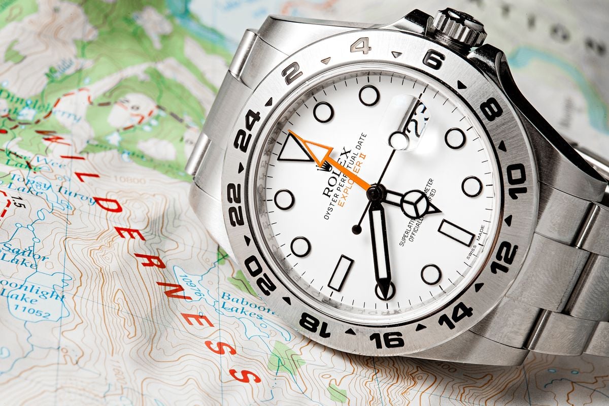 Rolex Watch Comparison GMT vs Polar Explorer II 216570 