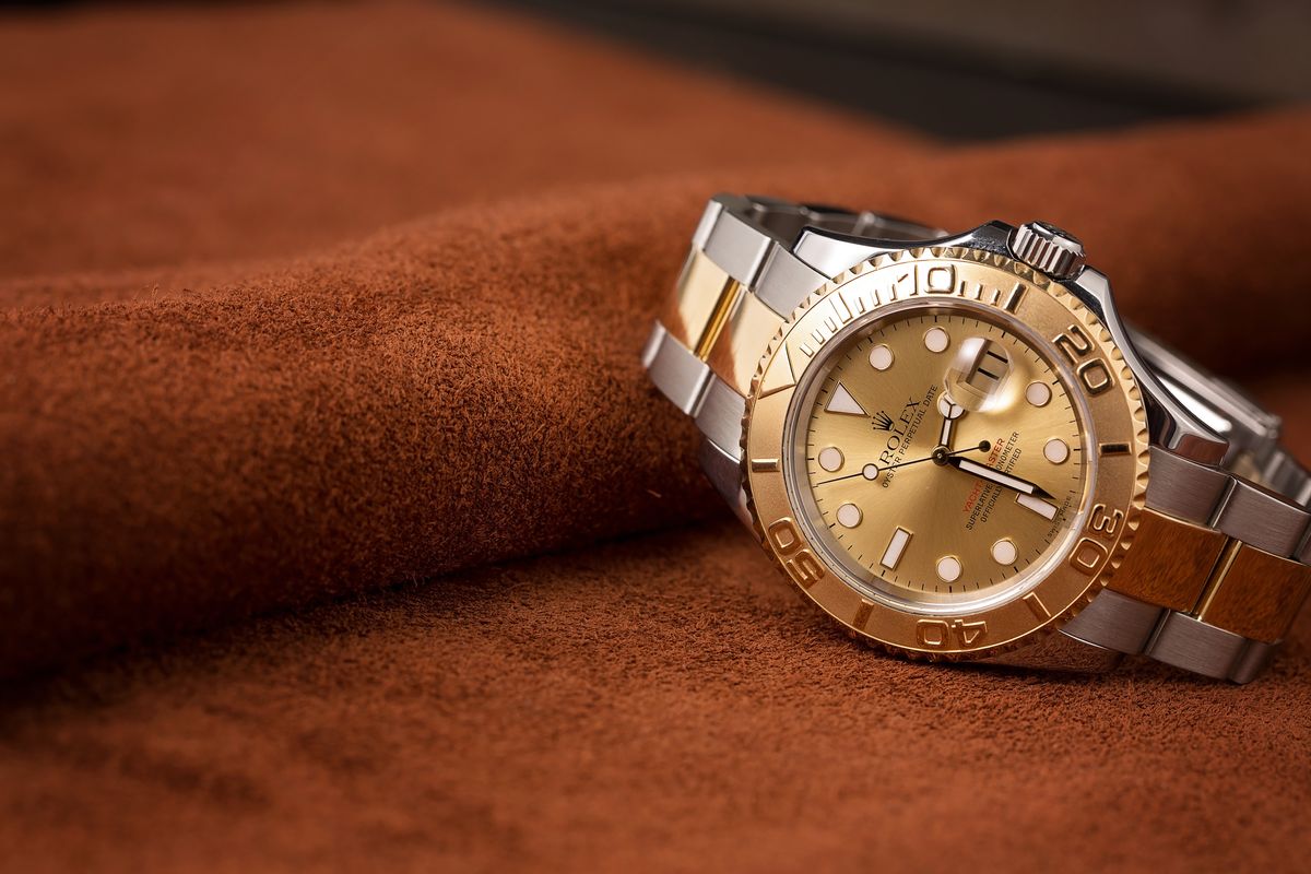 Top 3 Rolex Yacht-Master Bezel Two-Tone 16623 18k gold