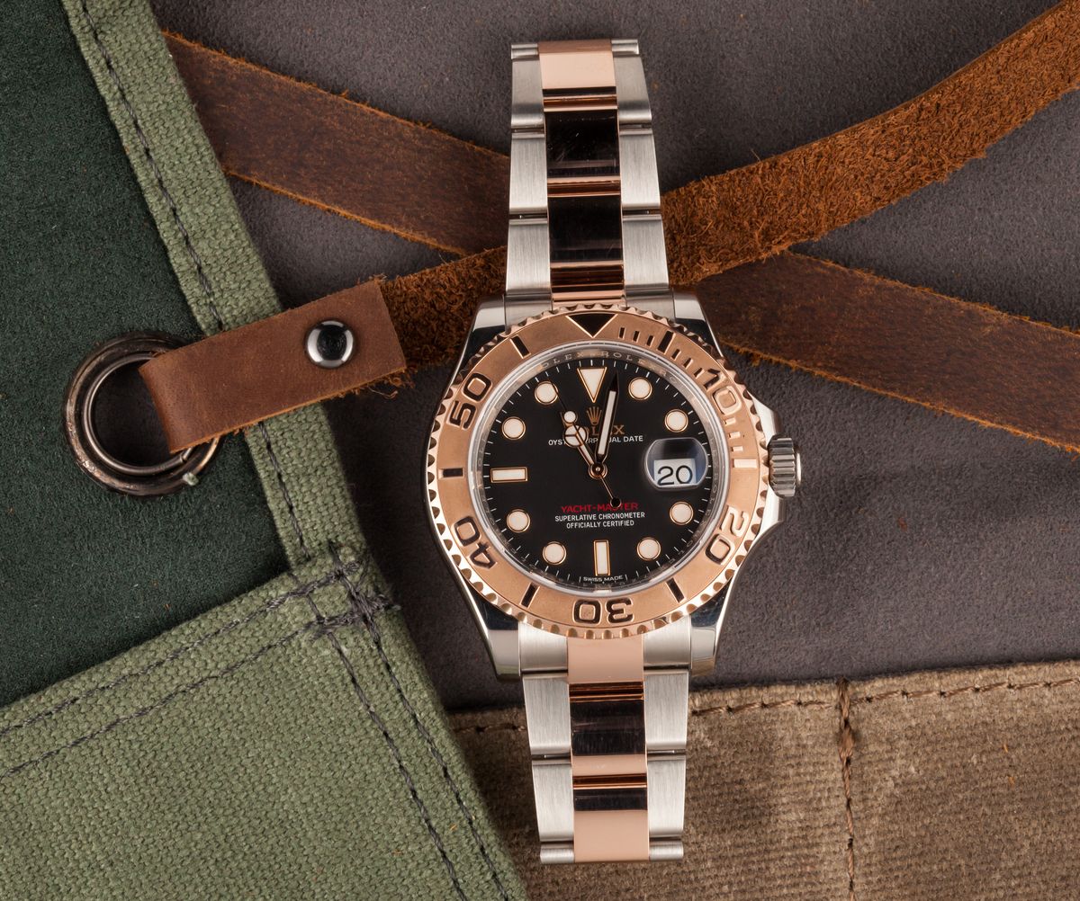 rolex yacht master everose review