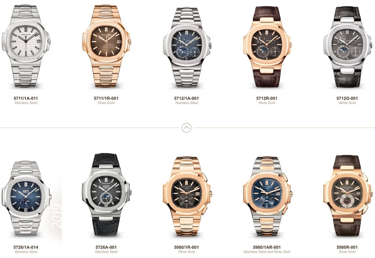 Guide to Modern Patek Philippe Nautilus Watches