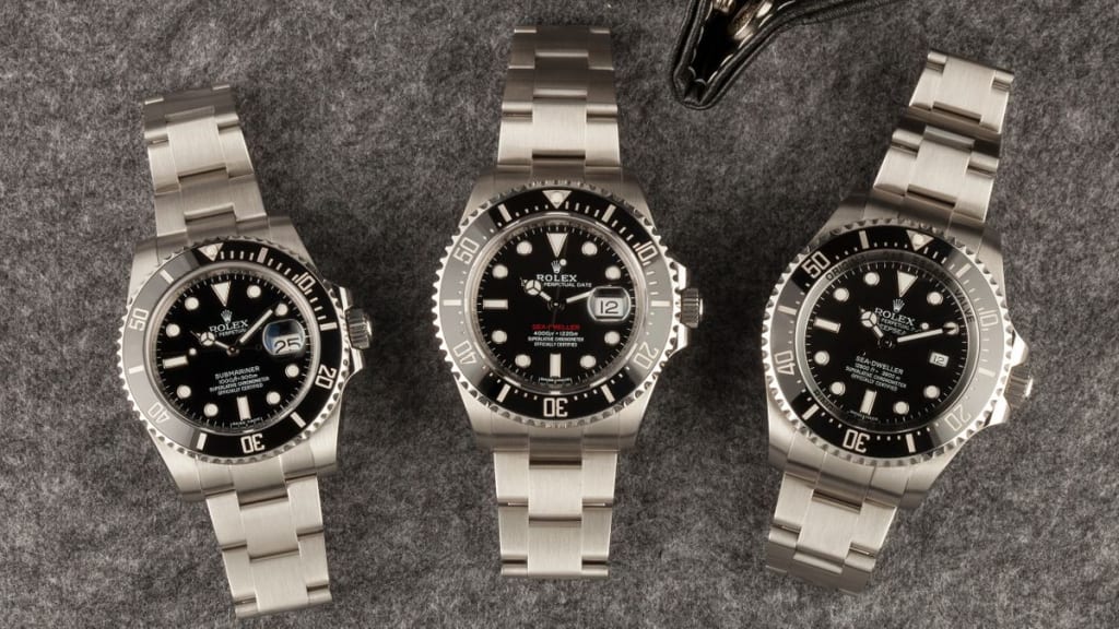 Rolex Sea-Dweller vs Submariner