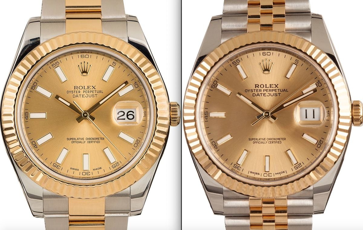 difference between datejust 2 and datejust 41