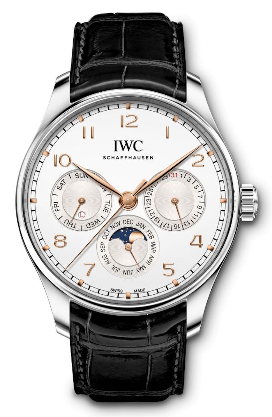 New 2020 IWC Portugieser  Perpetual Calendar 42 Watch models - stainless steel