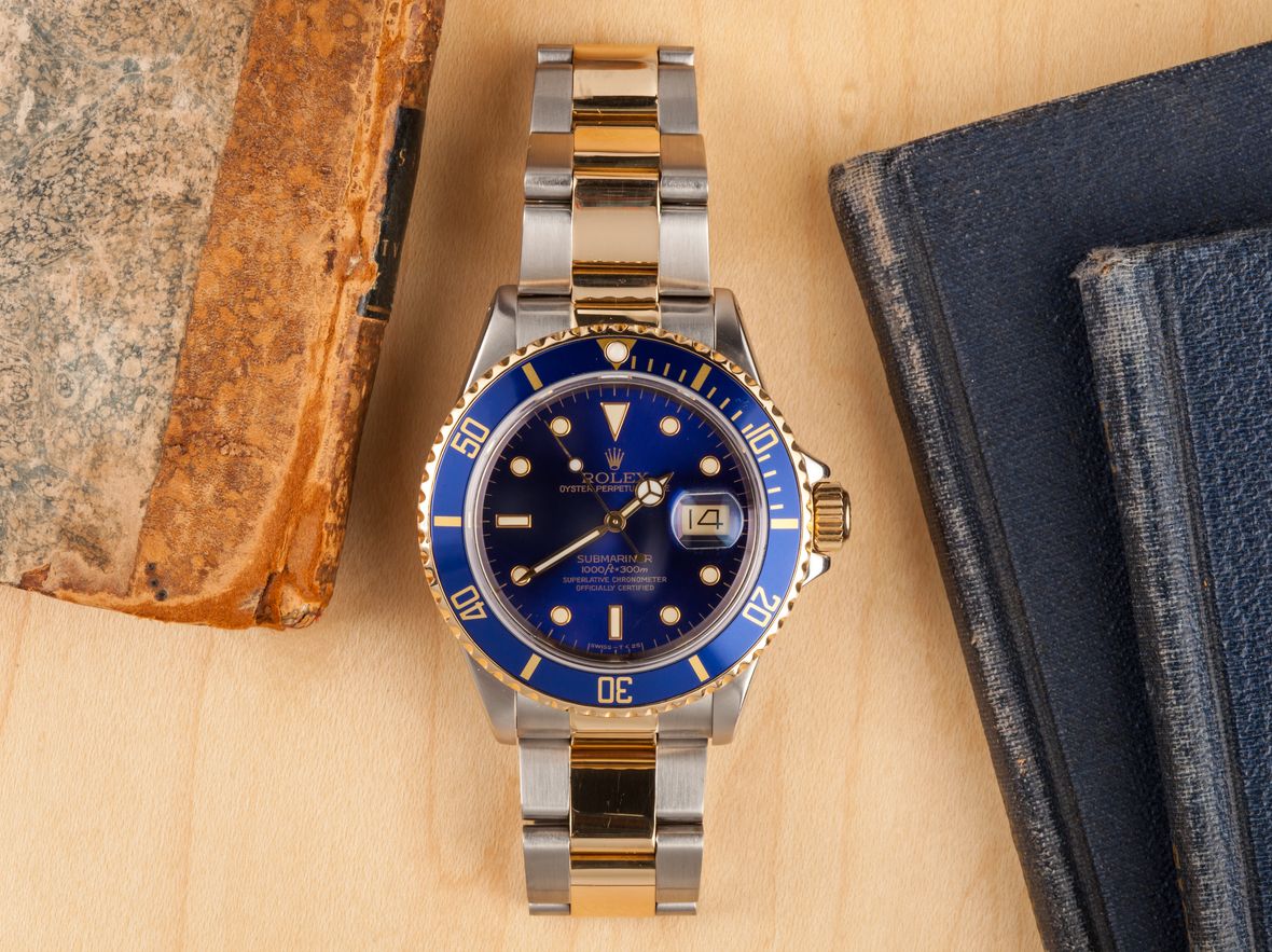 Best Rolex Watches 1980s Submariner 16803 Blue Dial