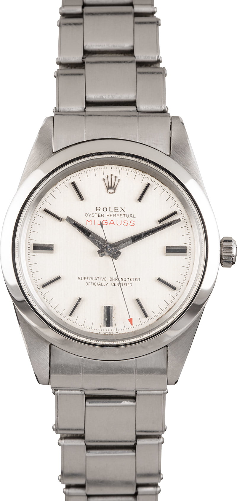 Our Favorite Vintage Rolex Watches This April Milgauss 1019 CERN Dial