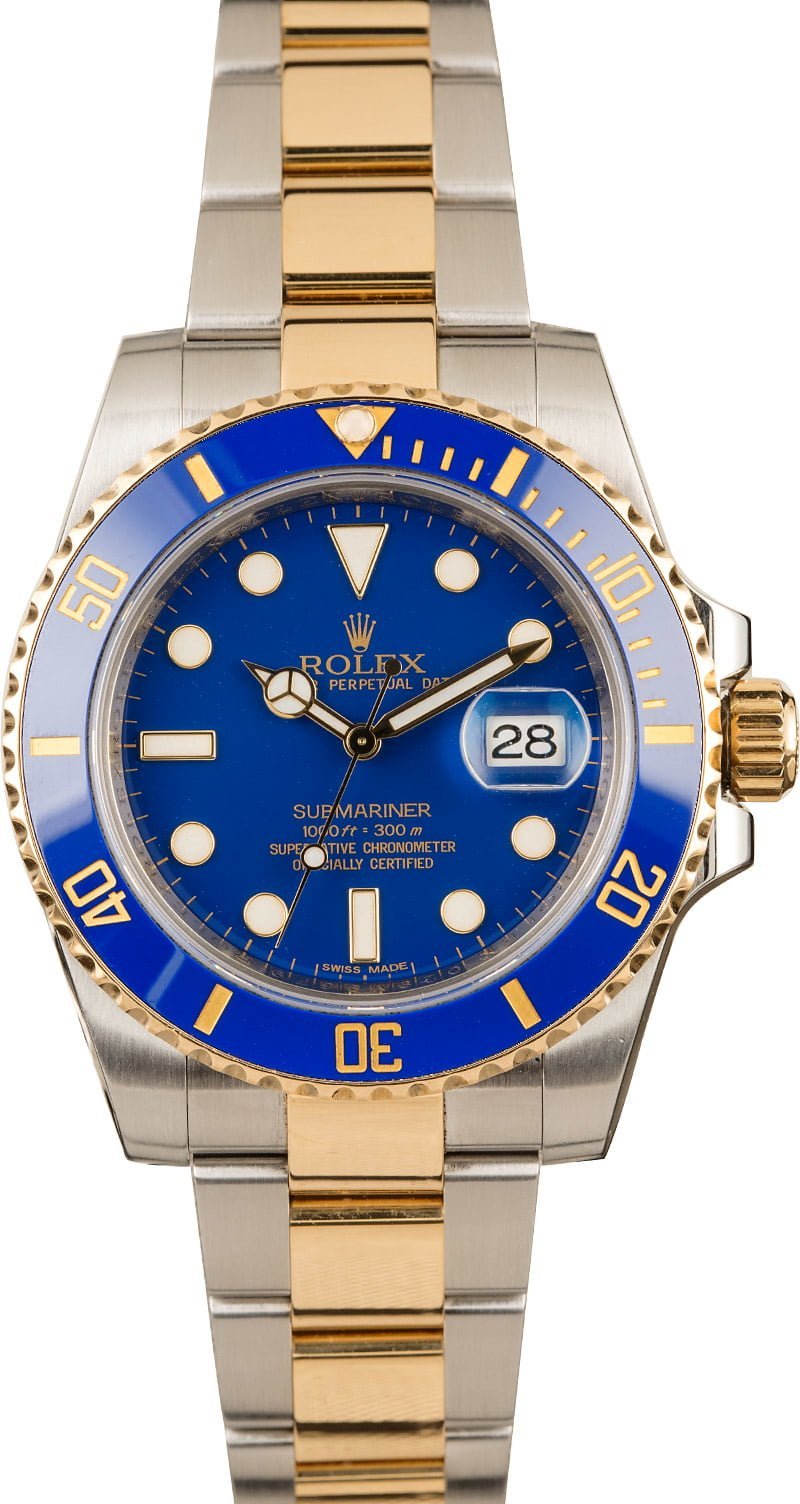 Rolex Professional Watches to Wear on Easter Blue Submariner 116613LB 