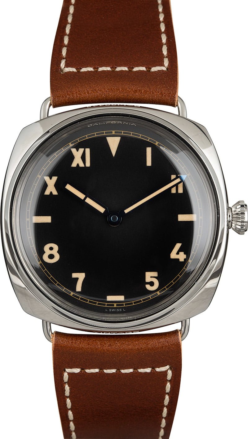 Contemporary Versions of Famous Vintage Luxury Watches Panerai Radiomir California Dial