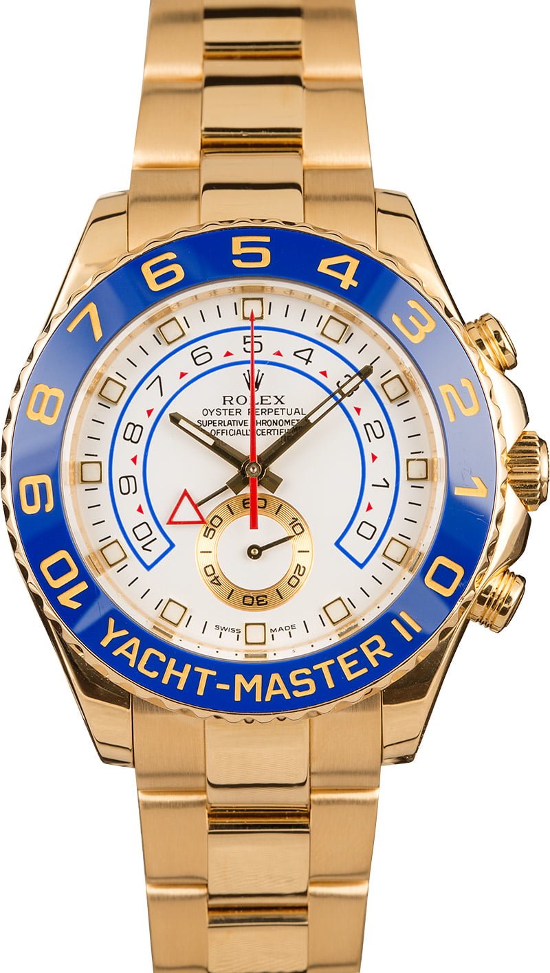 Rolex Yacht-Master II versus Sky-Dweller Comparison Guide 116688 Yellow Gold