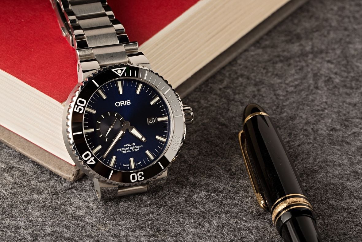 Graduation Gift Oris Aquis Small Seconds Date 