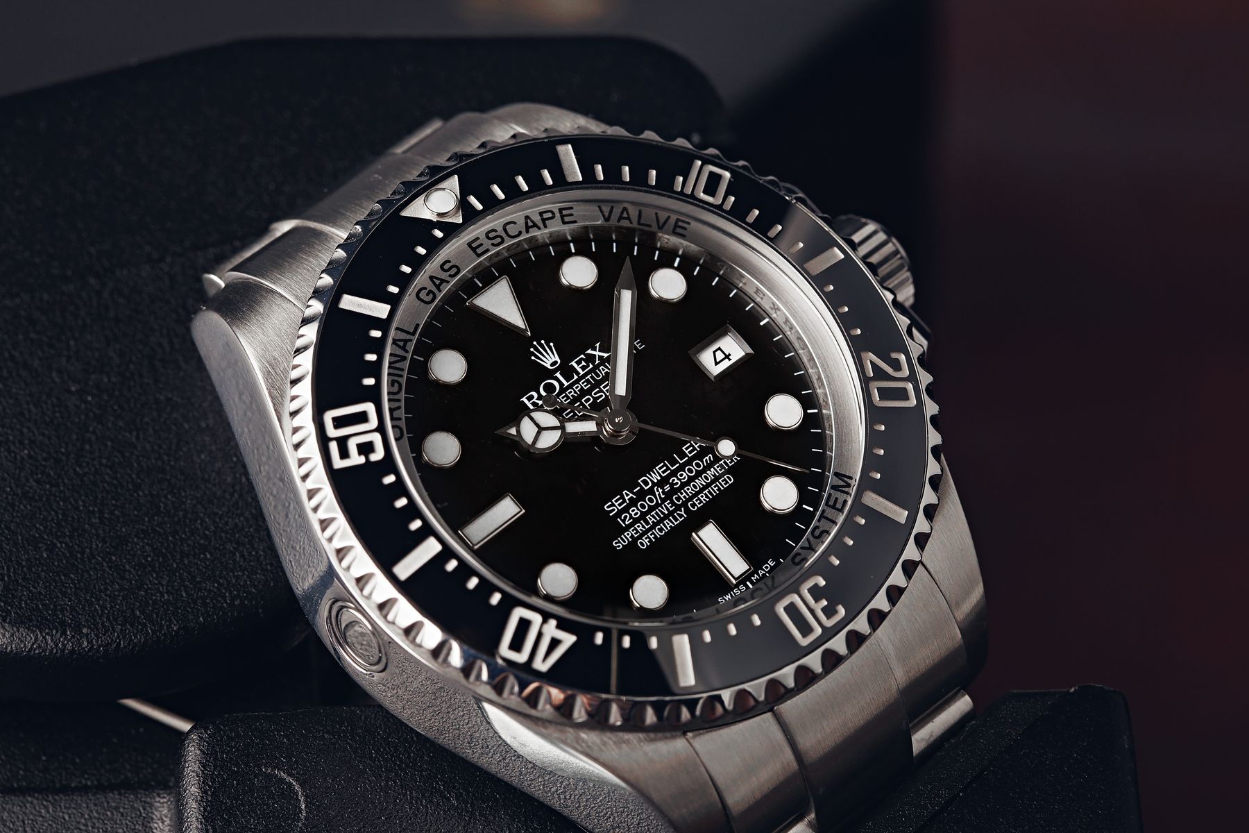 Rolex Sea-Dweller Deepsea 116660 Black Dial Dive Watch