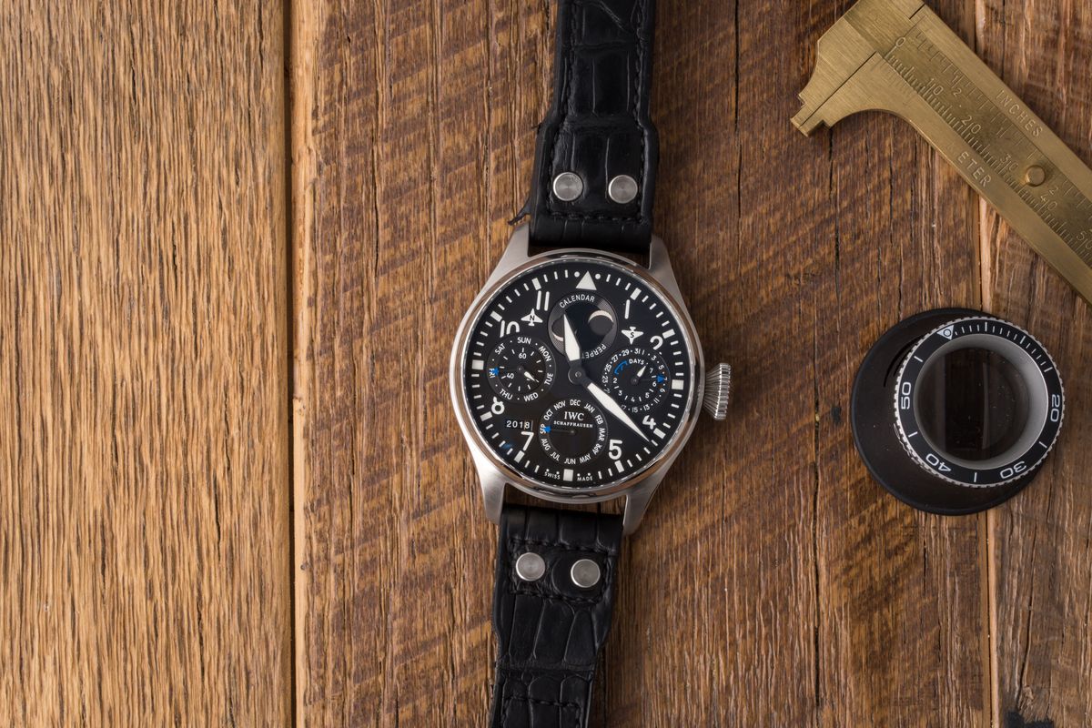 Top 14 Pilot Watches Ultimate Buying Guide IWC Big Pilot Perpetual Calendar 