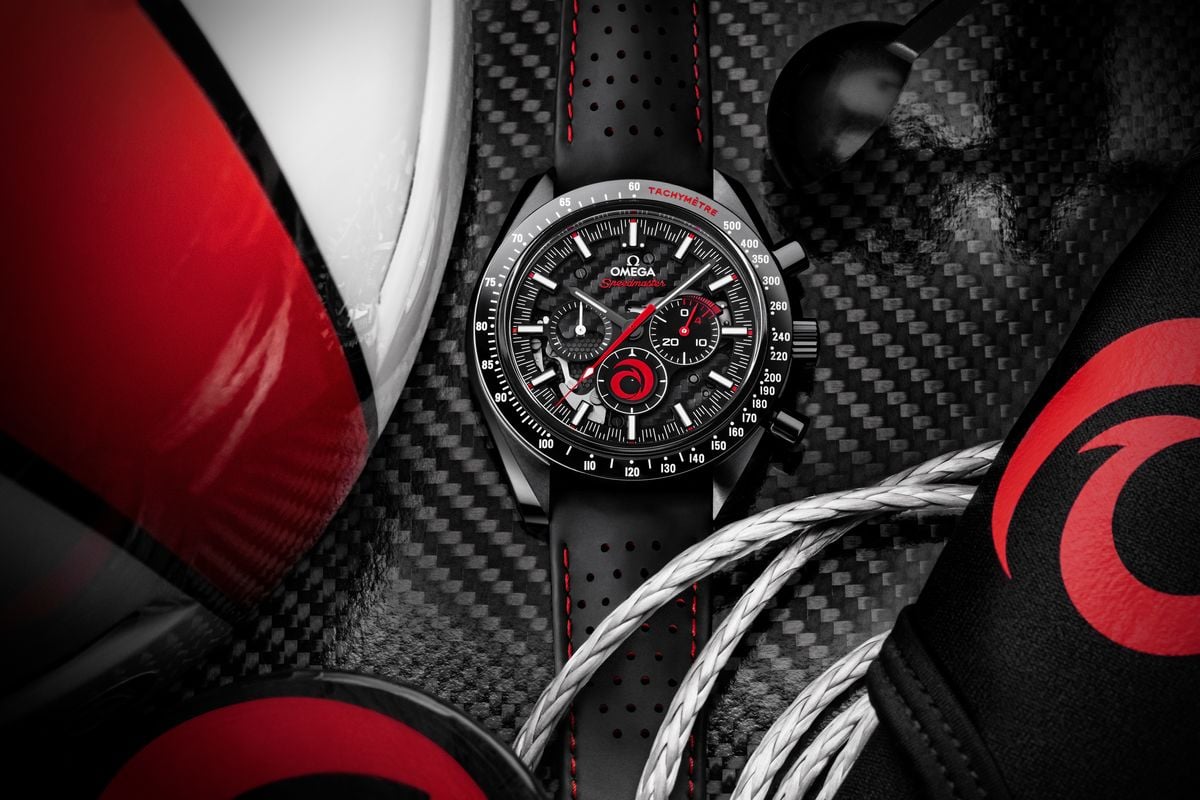 Omega Speedmaster Dark Side of the Moon Alinghi