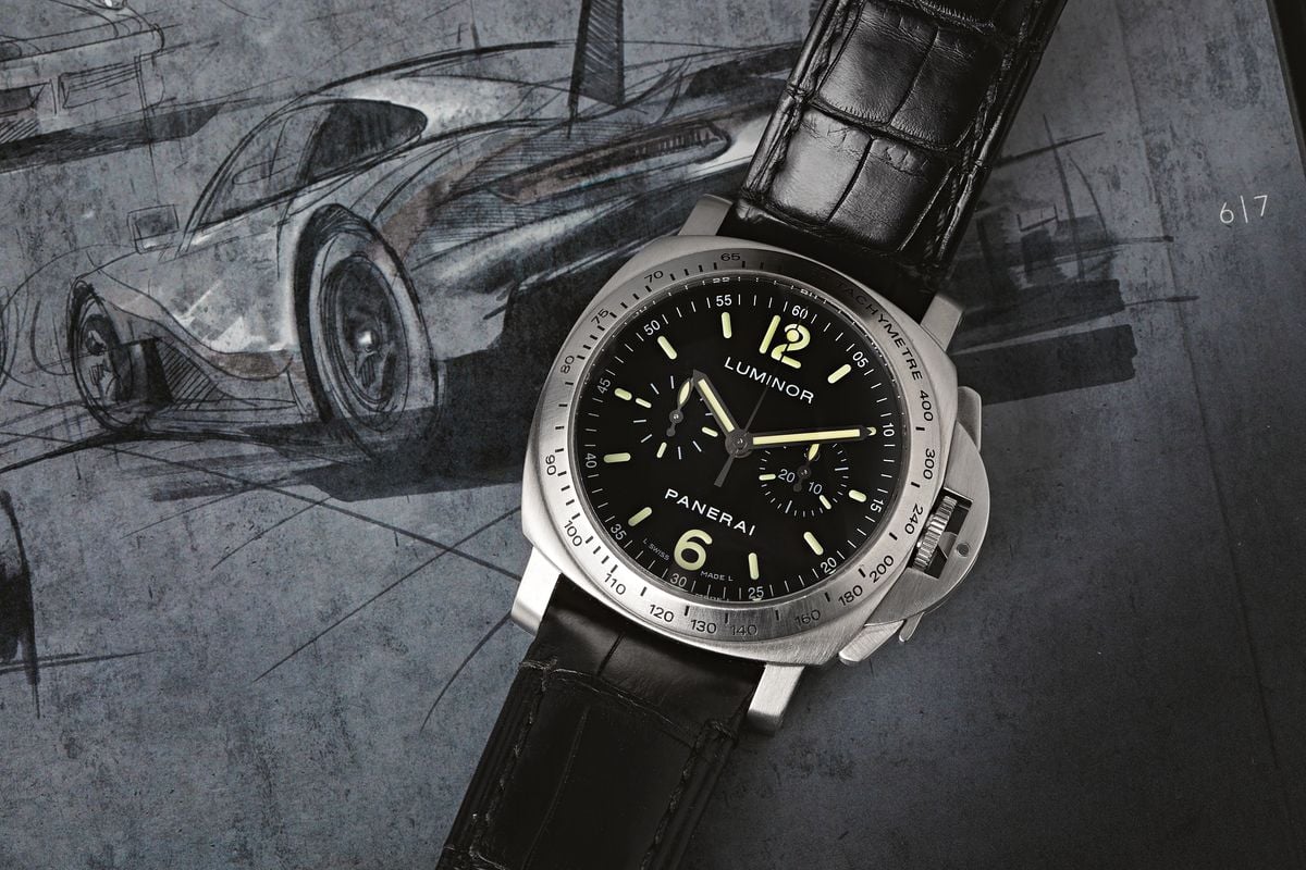 Best Racing Watches Panerai Luminor Chronograph