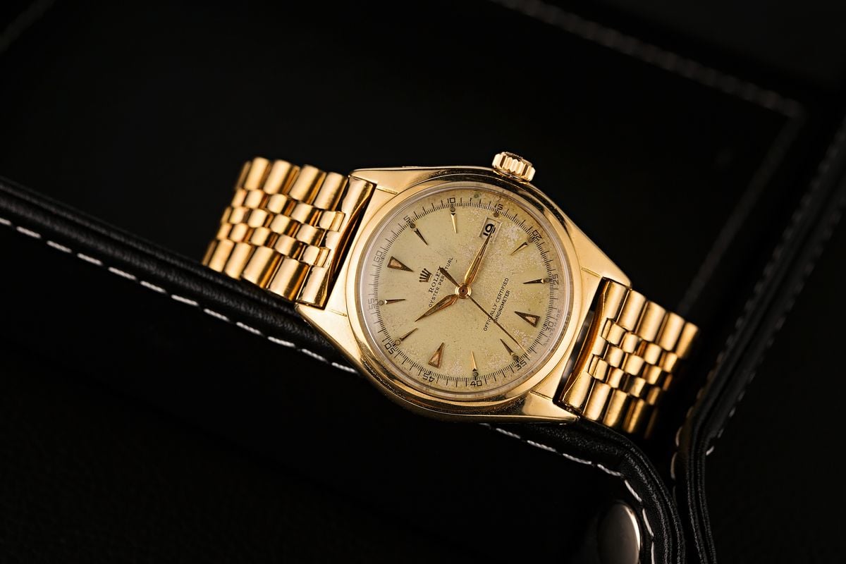 1949 Rolex Ovettone Datejust reference 5030