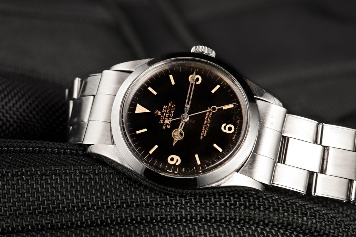 Vintage Rolex Watches Buying Guide Gilt Dial Explorer