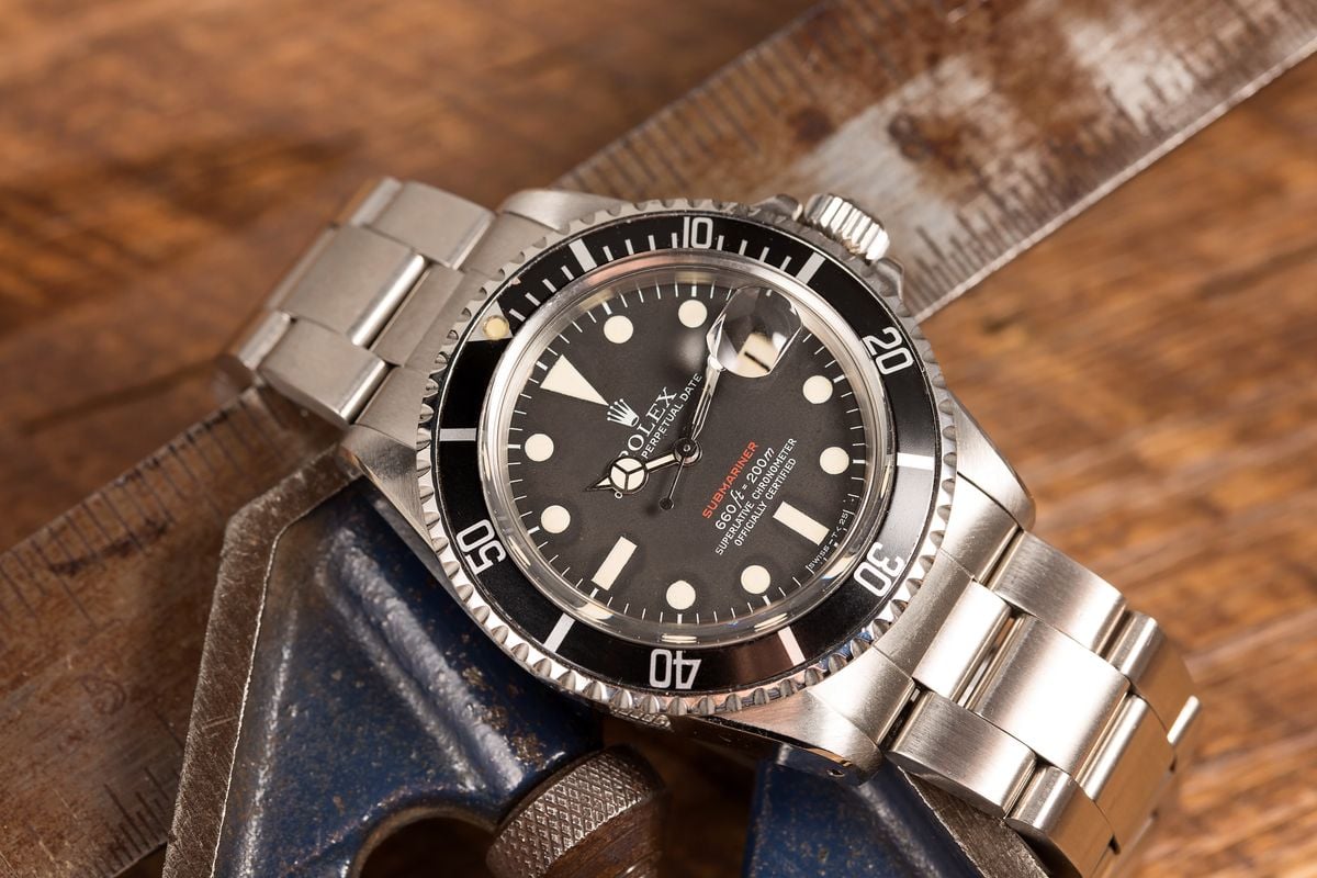 Rolex Submariner Date reference 1680 Red Sub