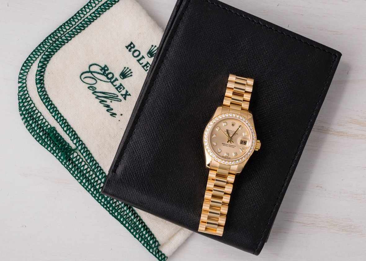 dette Besætte mekanisme Hailey Bieber Rolex: Spotted in Diamonds & Gold | Lady President 279138