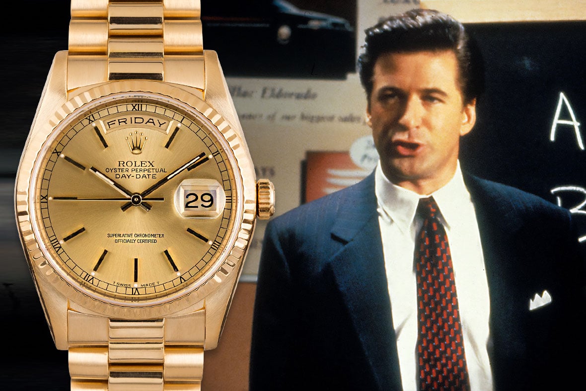 Alec Baldwin Glengarry Glen Ross Rolex Day-Date President