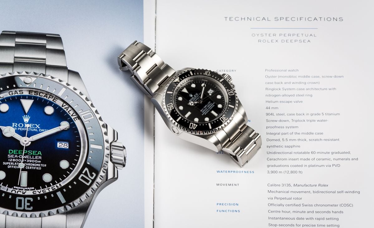 Are Rolex Watches Waterproof Sea-Dweller Deepsea