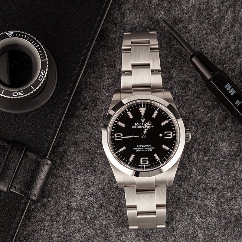 rolex explorer waterproof