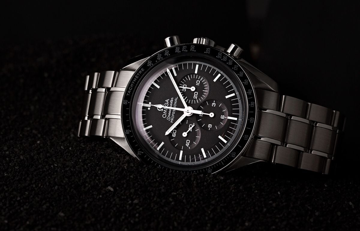 Omega Speedmaster Professional Moonwatch Black Dial