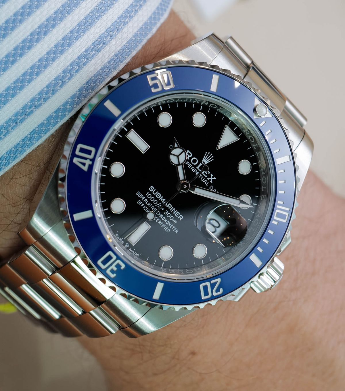 Rolex Submariner 126619LB Blue White Gold