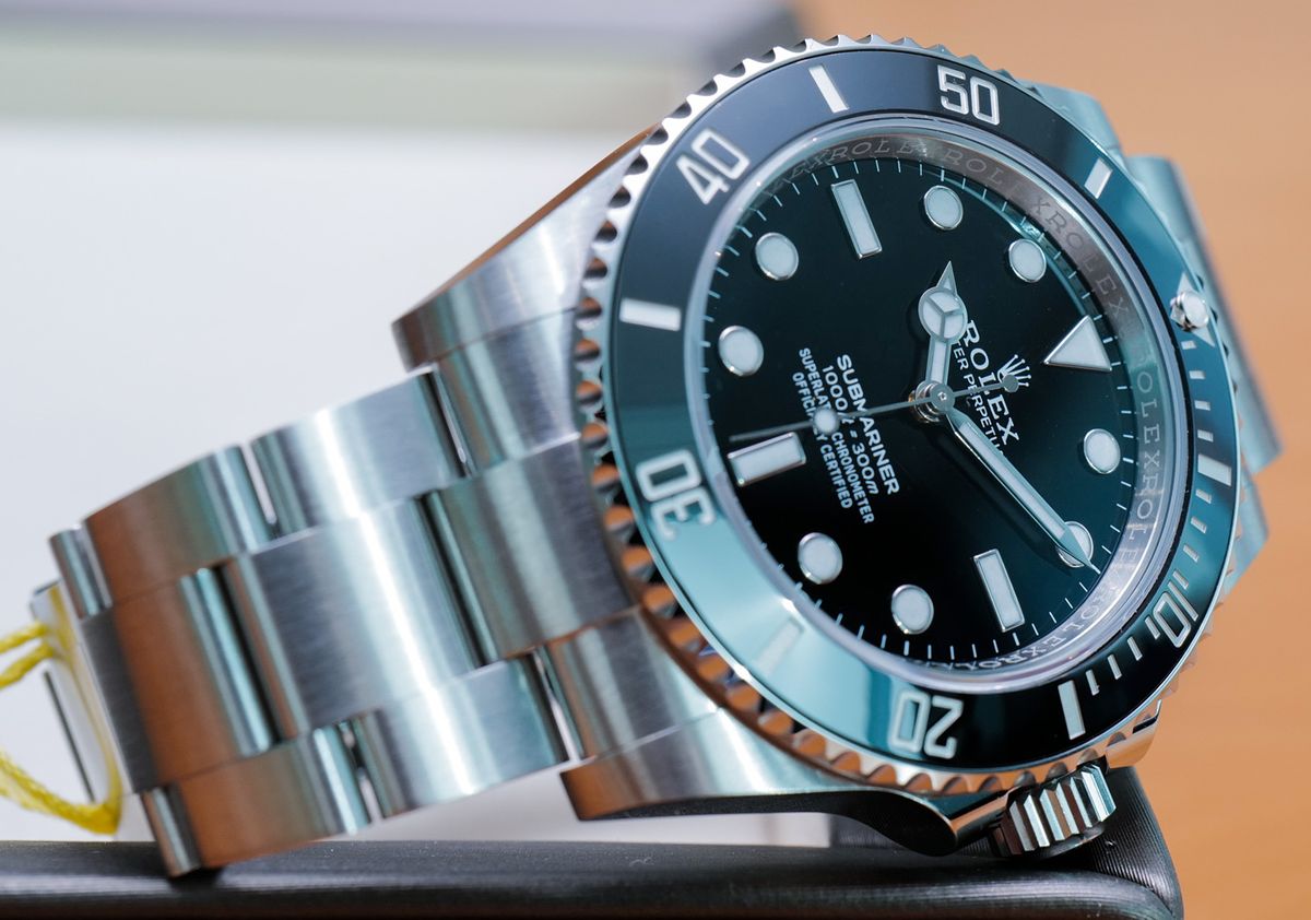 Rolex Submariner 124060 Stainless Steel No-Date Black