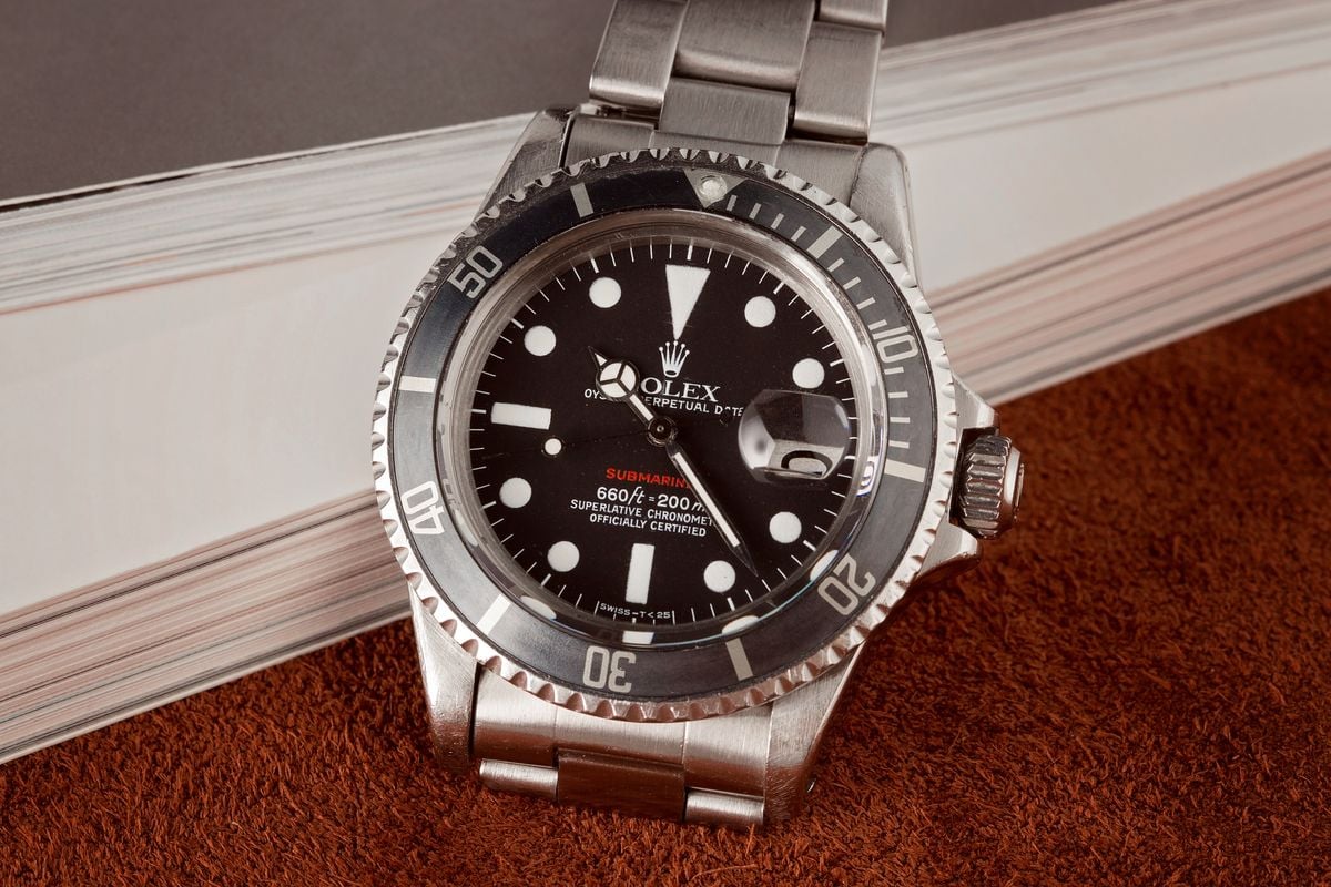 Red Rolex Submariner 1680 | Bob's Watches
