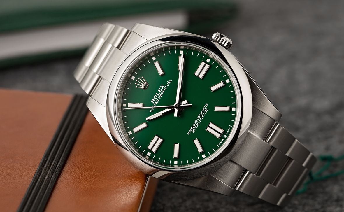 Rolex Green Oyster perpetual