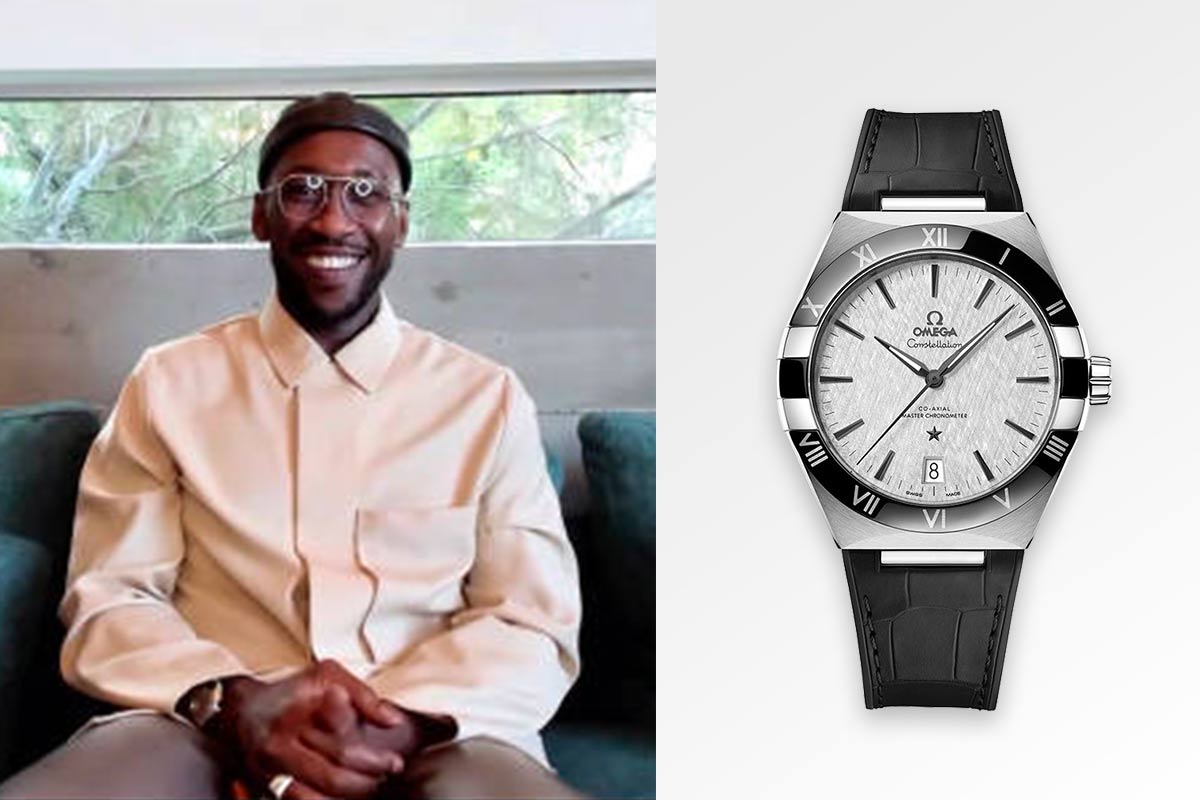 Mahershala Ali Omega Watches Constellation