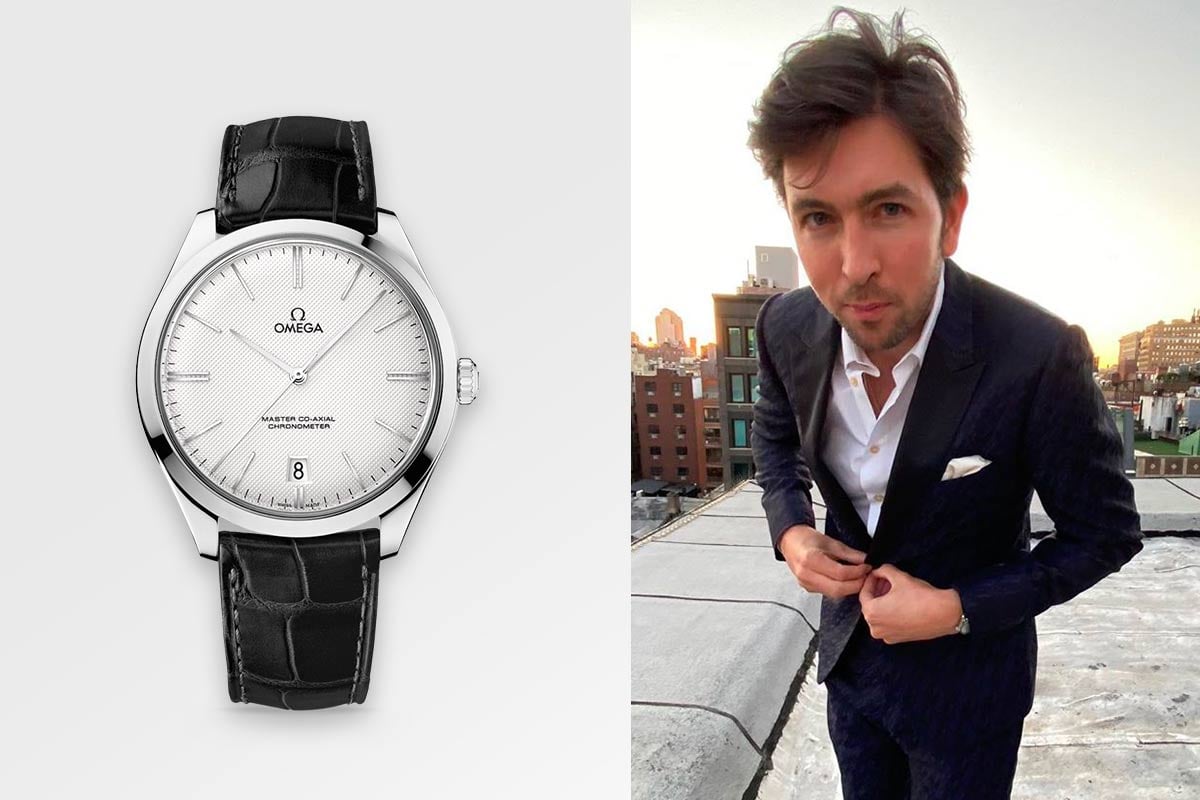 Nicholas Braun Omega Watches De Ville Tresor