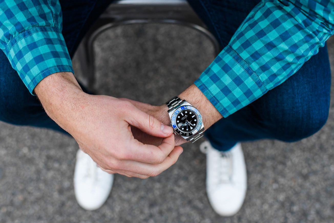 Rolex GMT-Master II ref. 116710BLNR How To Wear a Rolex