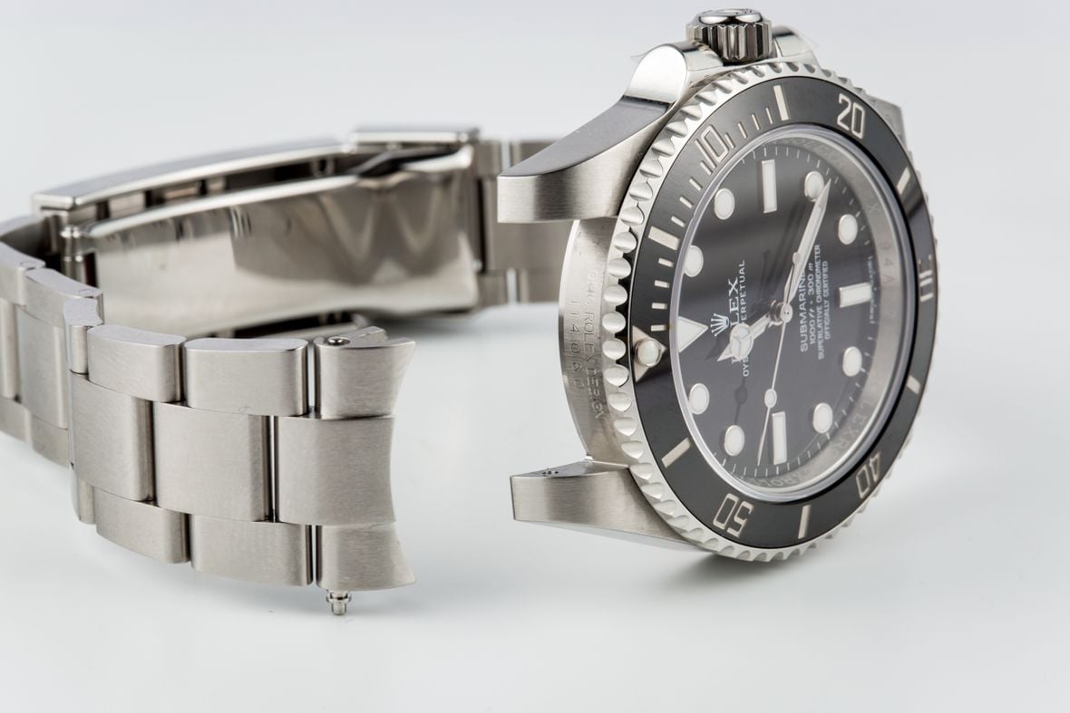 Rolex Cleaning Bracelet Removal Submariner 114060