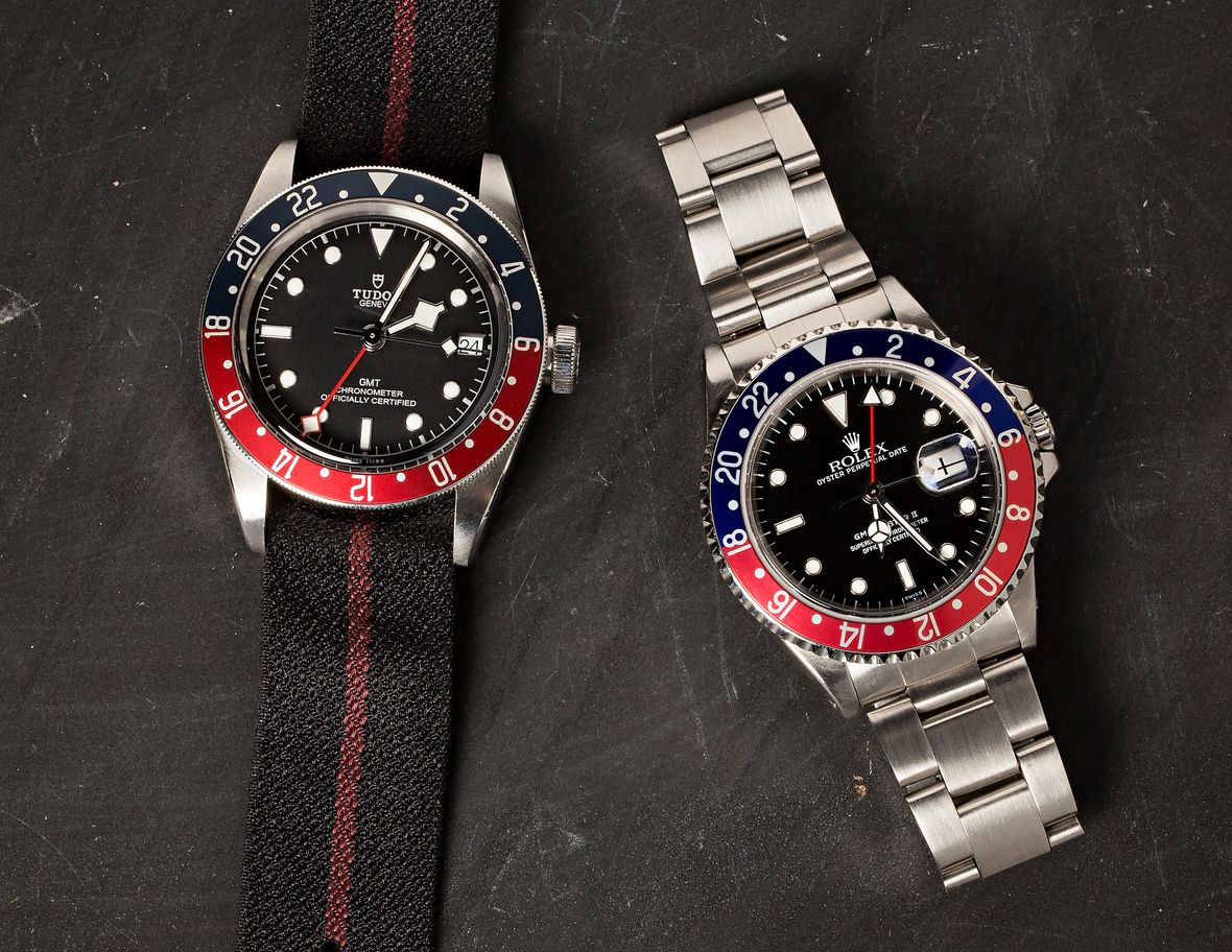 Tudor vs Rolex - Pepsi GMT Watches Black Bay