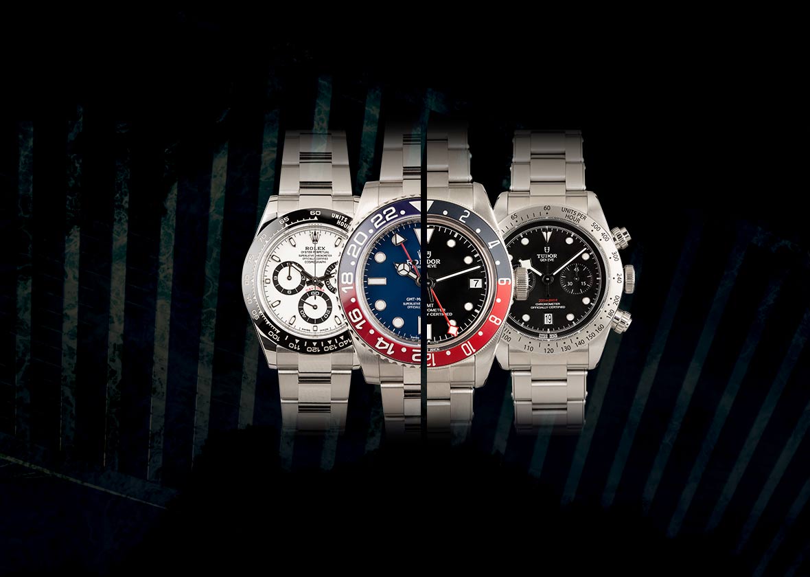 difference tudor rolex