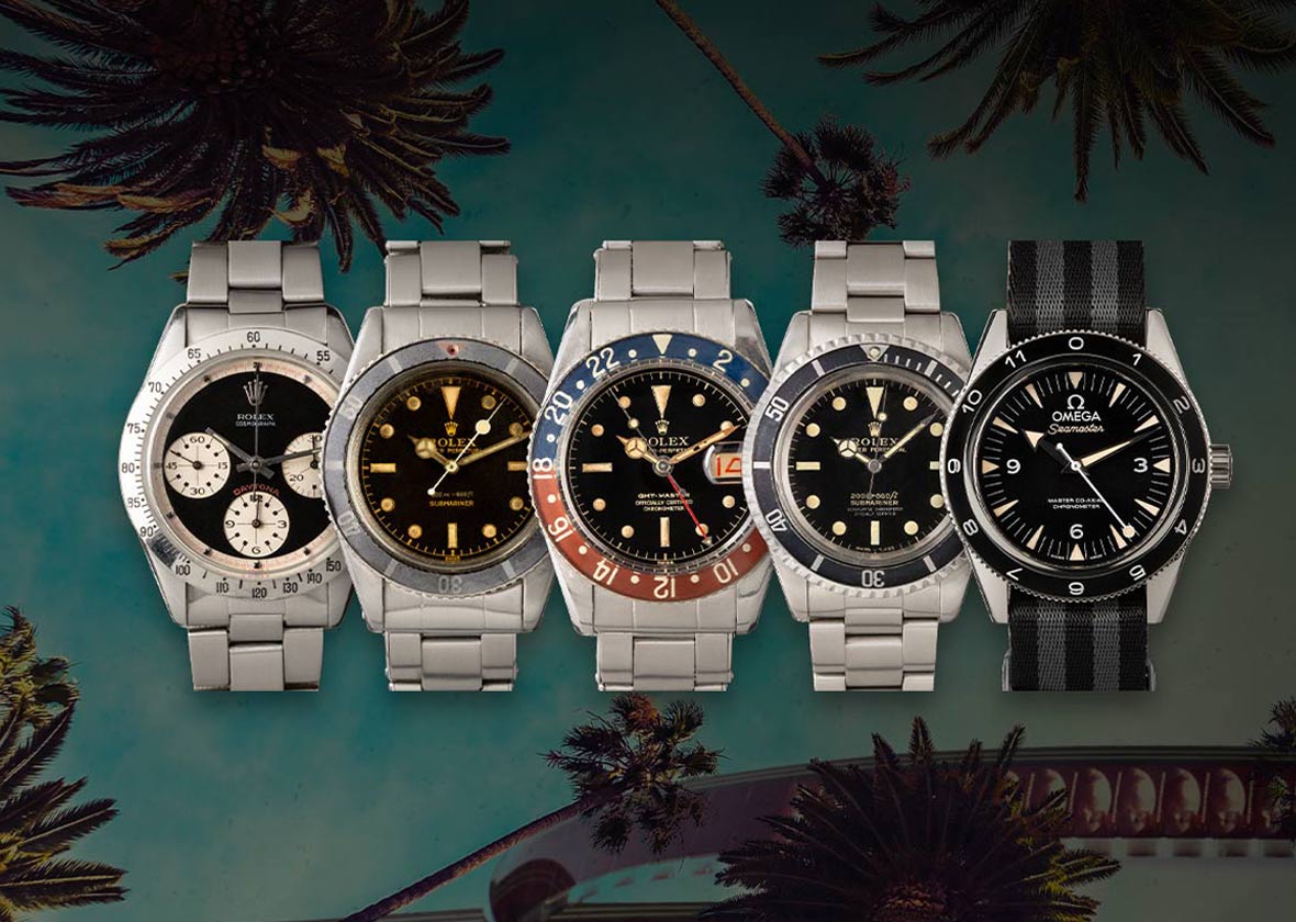 ‘Fresh Finds’ Luxury Watch Auction: Iconic Watches of Hollywood