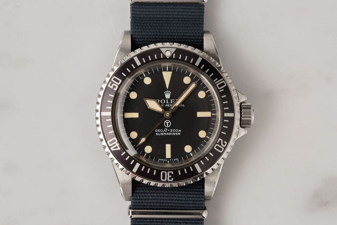 Vintage Rolex Submariner History MilSub 5517 Military Issued