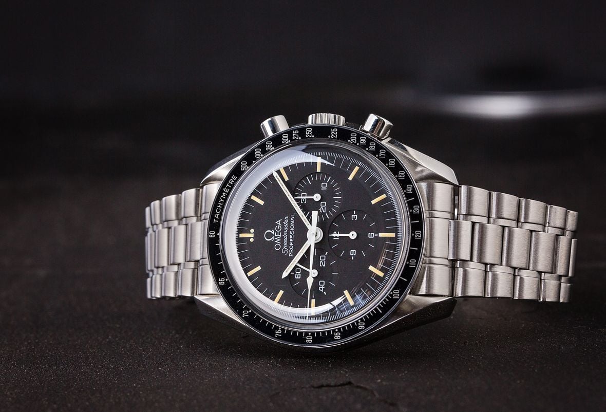 Omega Speedmaster Professional Moonwatch Hesalite Crystal