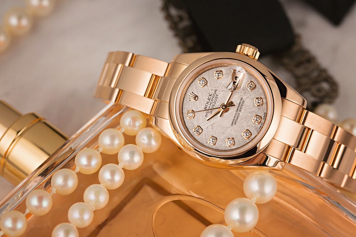 Rolex Lady-Datejust 179165 Everose Gold