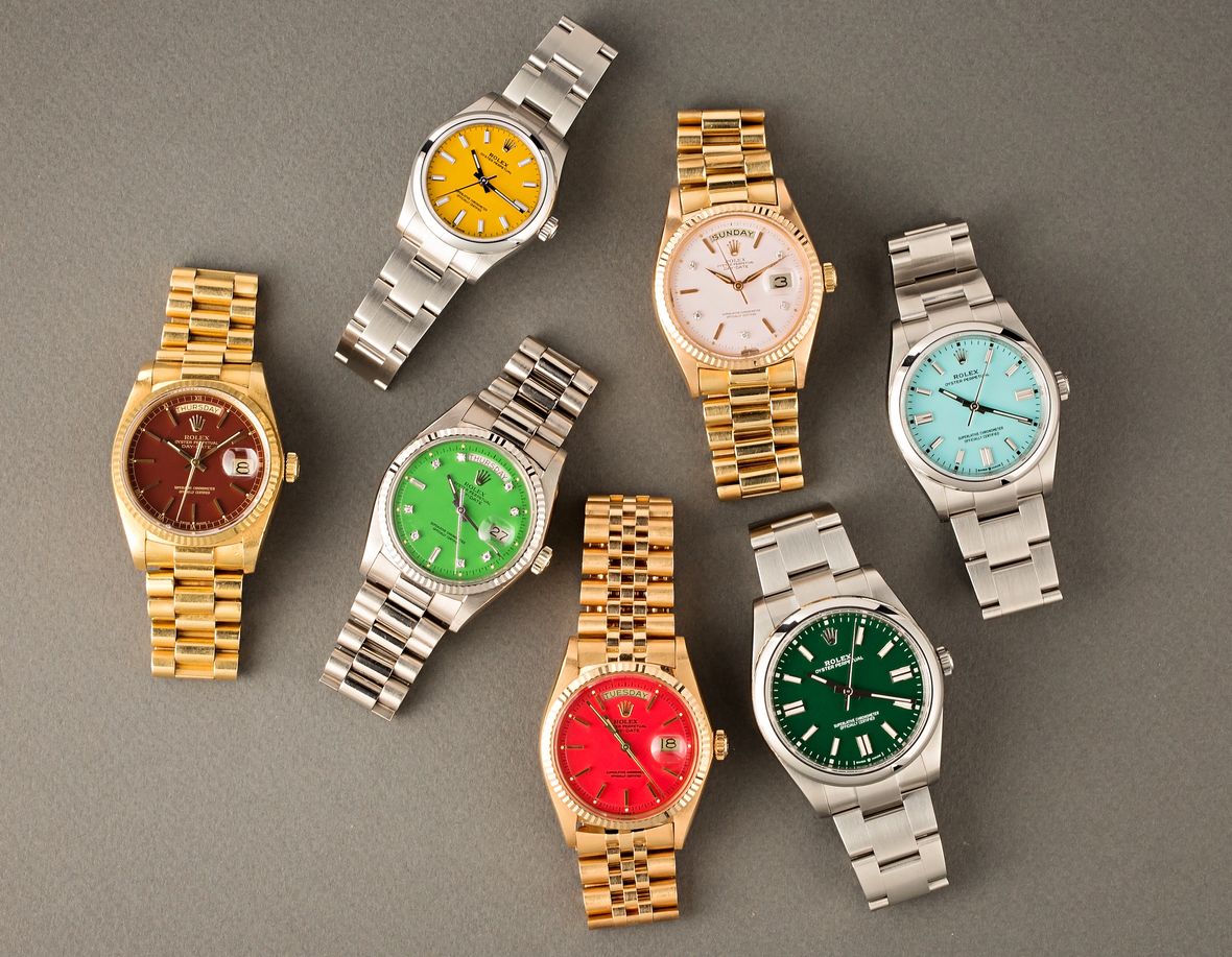 Vintage Rolex Stella Dial vs Oyster Perpetual Watches