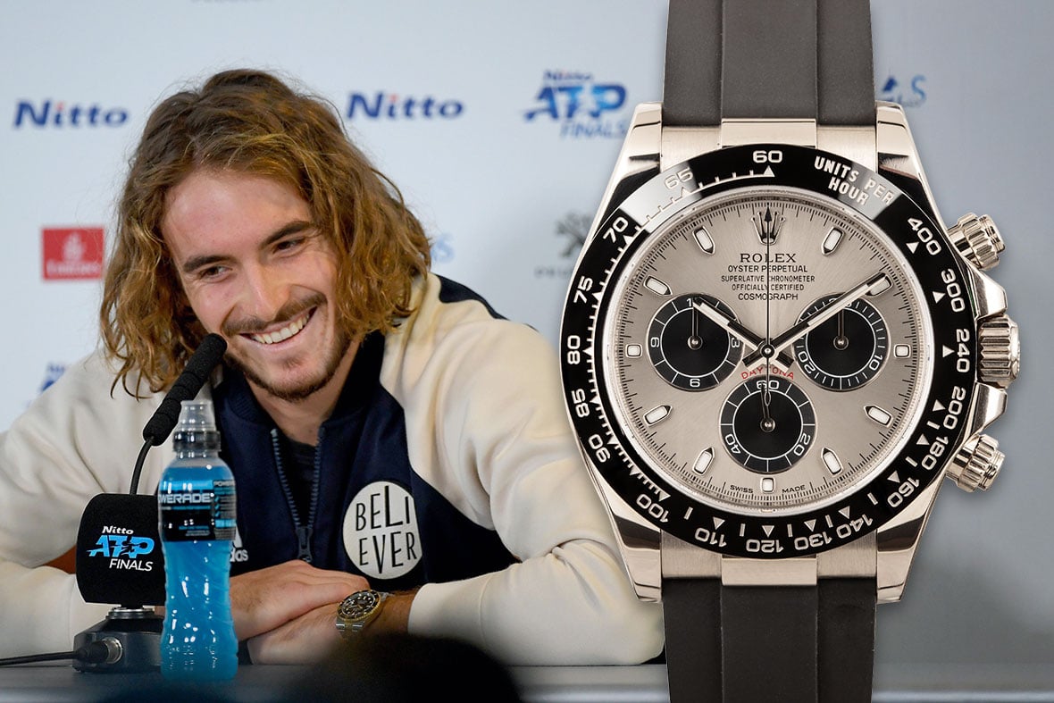 tsitsipas rolex