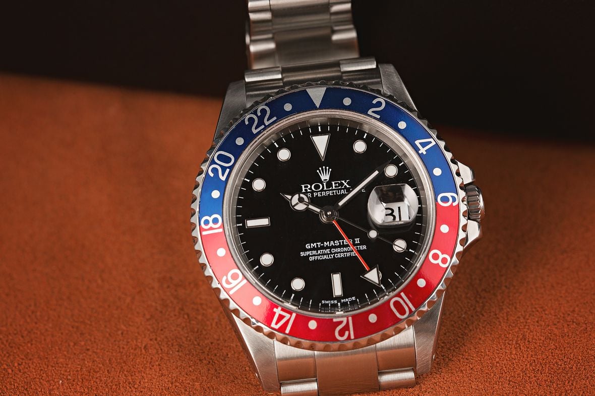 GMT Rolex Watch Meaning 16710 Pepsi Bezel