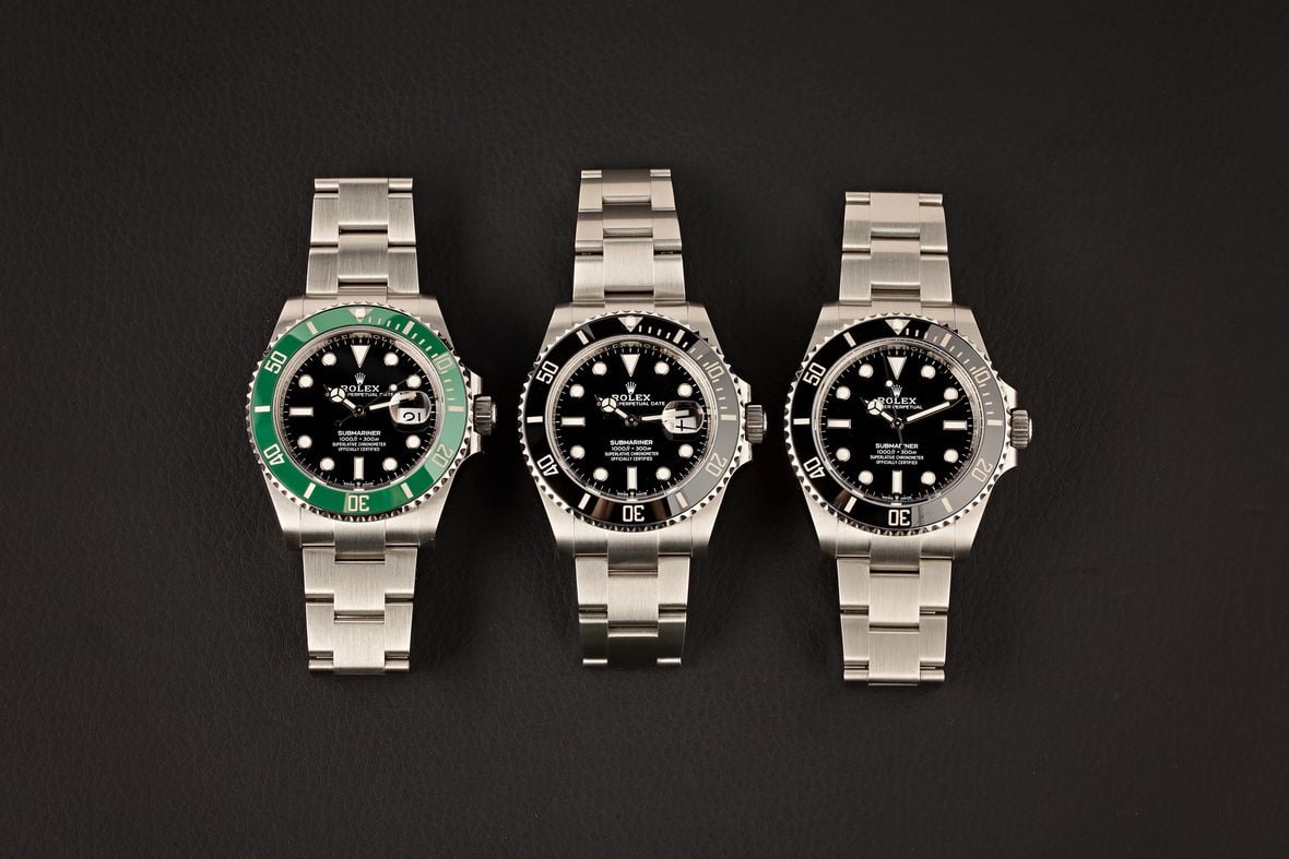 yacht master vs submariner vs sea dweller