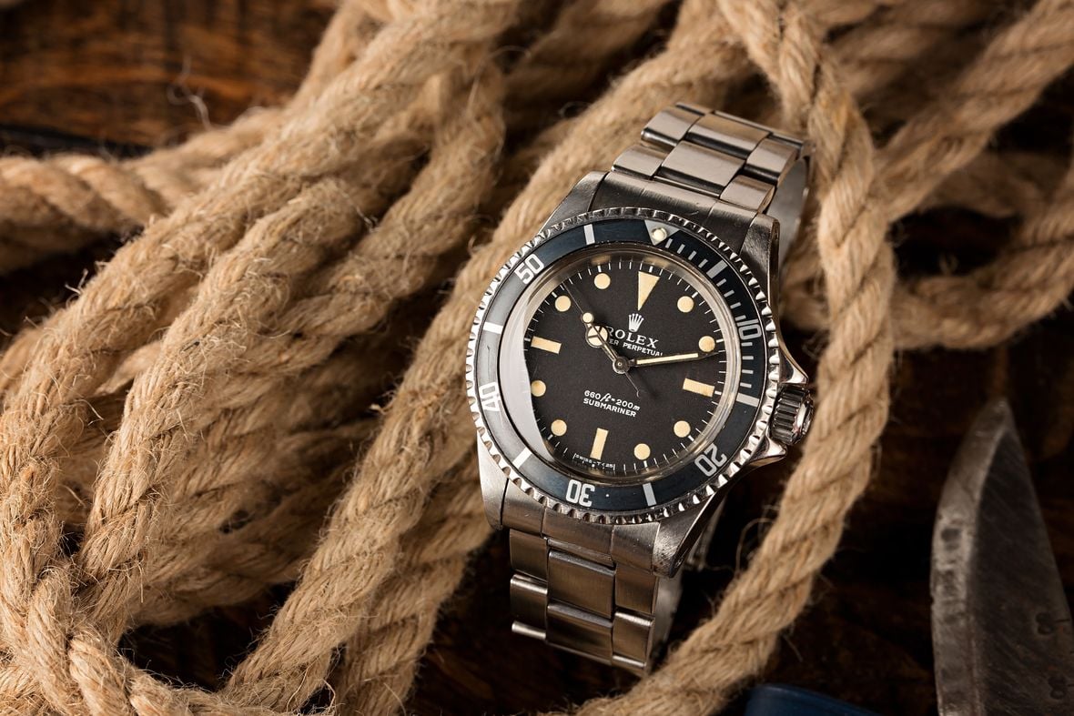 Rolex Submariner tham khảo. 5513 Đồng hồ Rolex cổ điển có phải là một chiếc đồng hồ tốt để mua? 5513