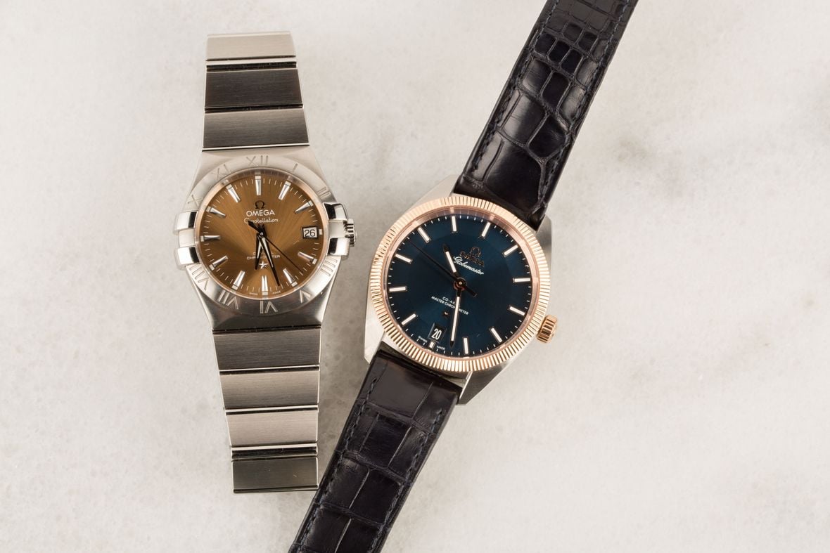 Omega Constellation & Globemaster Omega Constellation vs. Globemaster