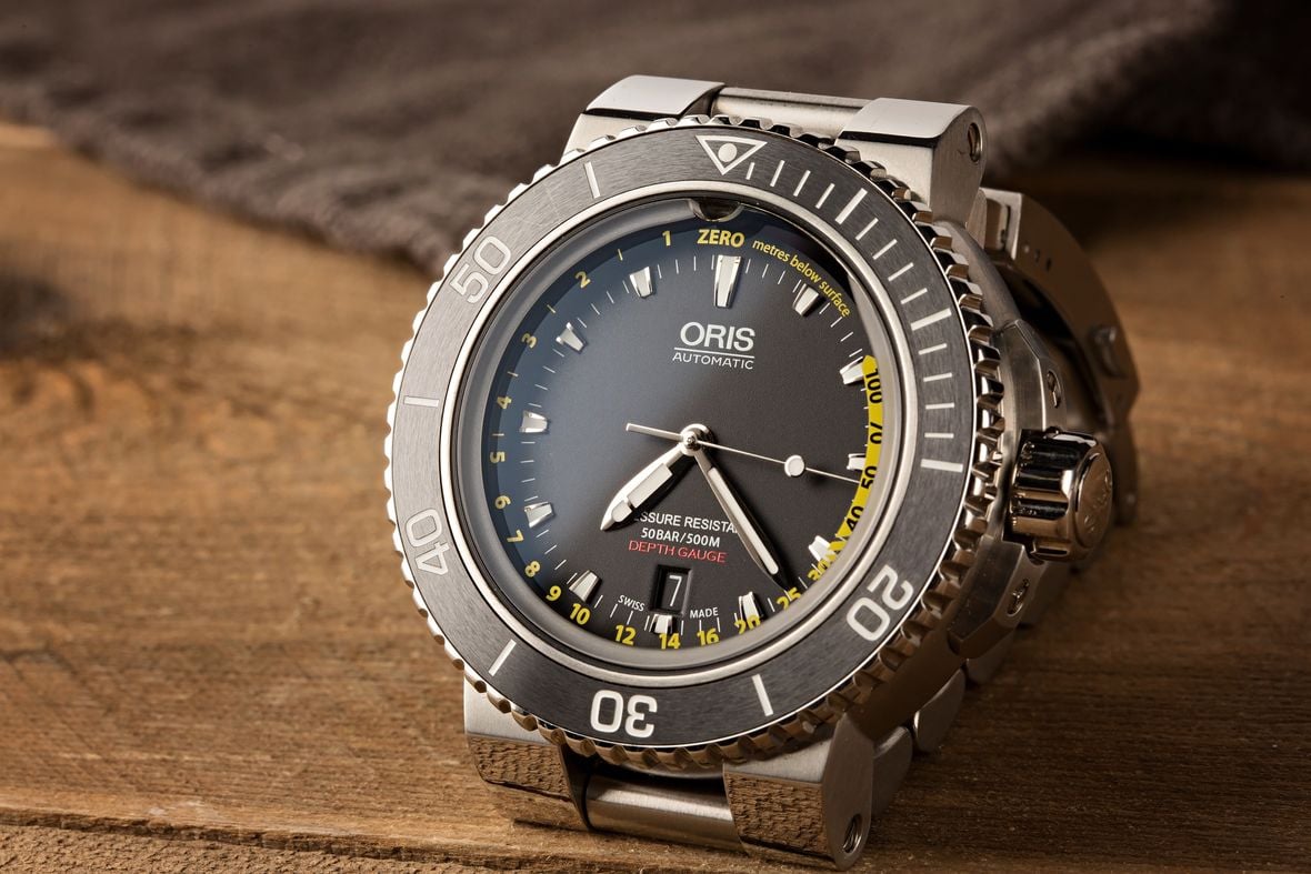 Oris Aquis Depth Gauge Price