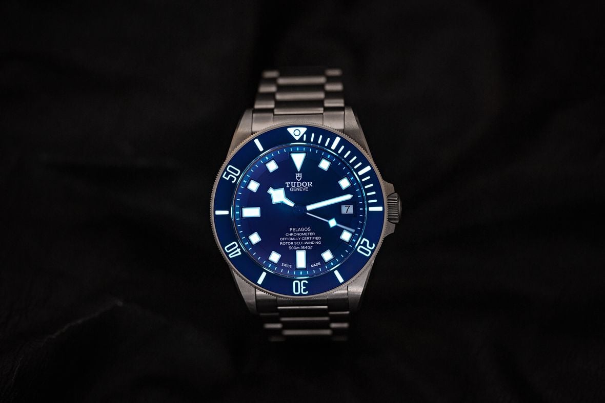 Tudor Pelagos Dials and Bezels Lume