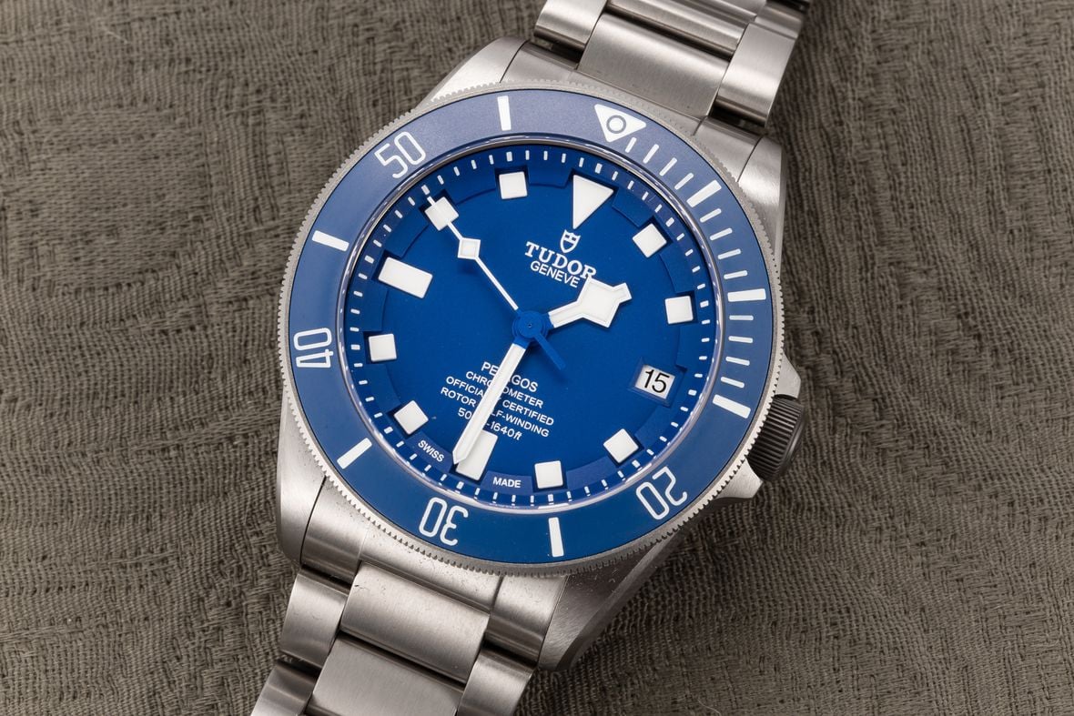  Tudor Pelagos Guide Titanium Blue Dial